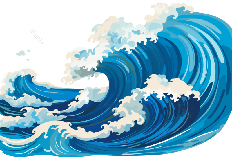海洋图片,沙滩元素,浪花PNG,海浪免抠素材
